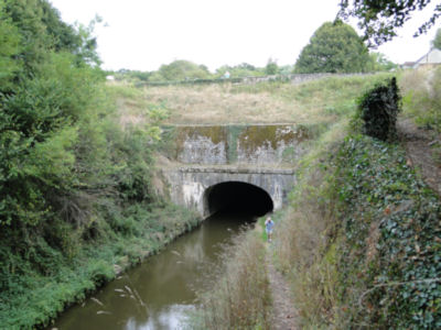 First of three Baye canal boat tunnels