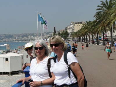 On the Promenade des Anglais